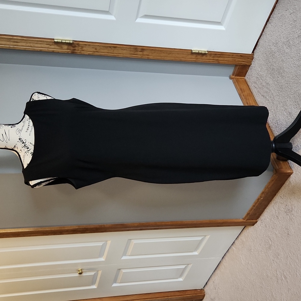 Studio London Times Black Sheath Dress, size 10